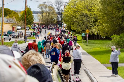 Baileys Harbor awaits Scottie Parade