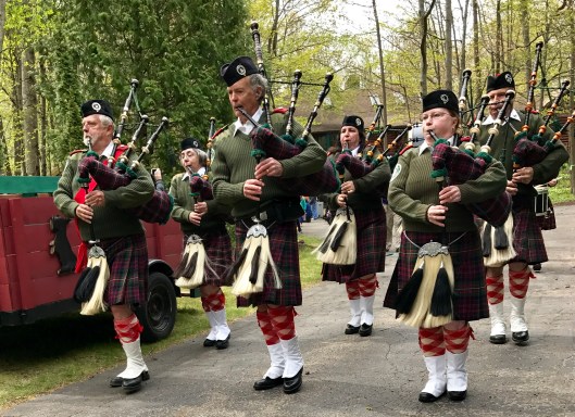 Clan Donald leading the parade